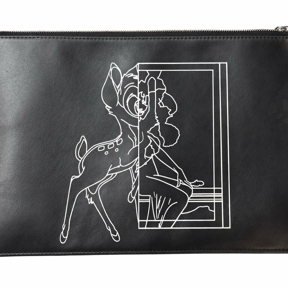 Givenchy Black Leather Pouch